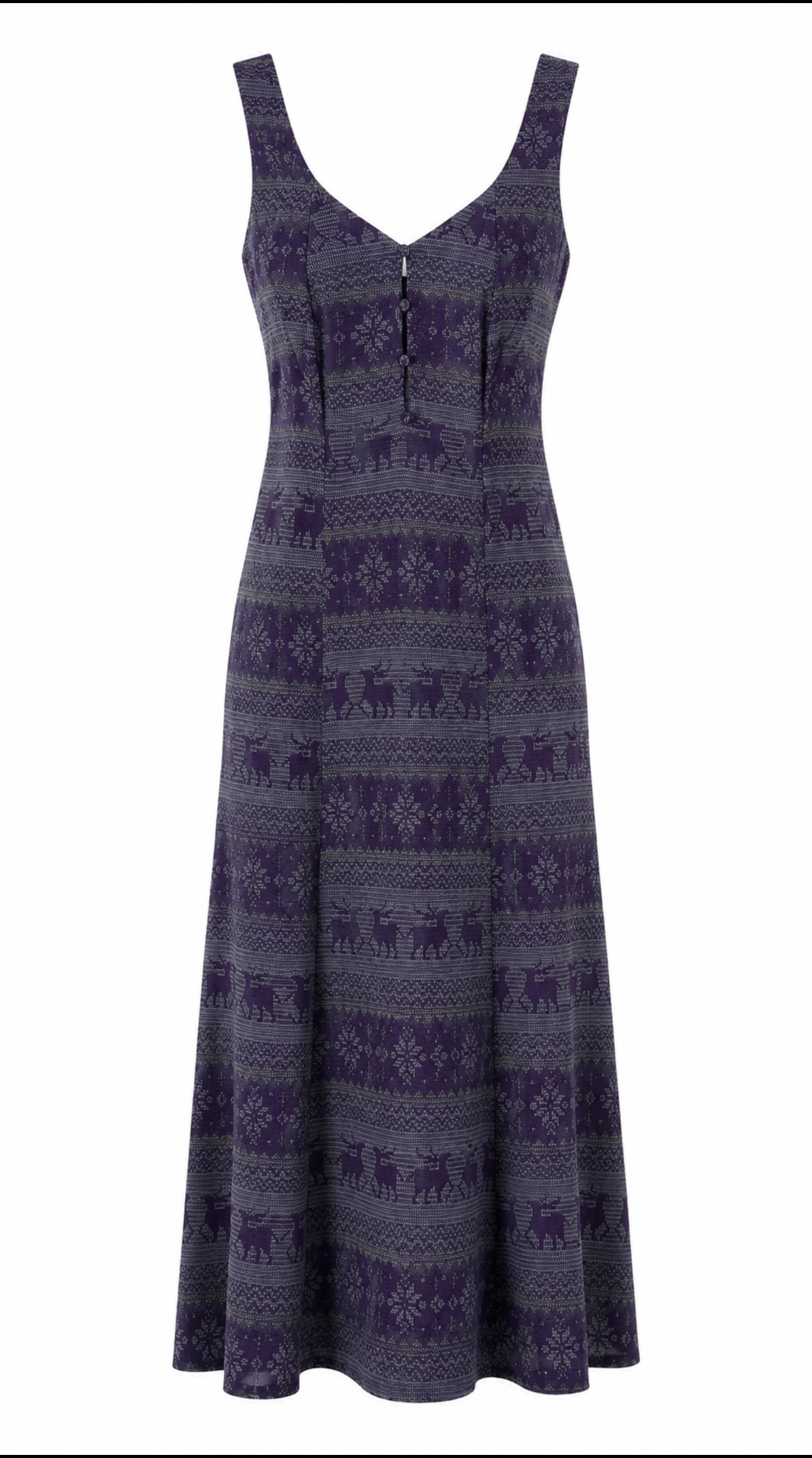 Midnight Printed Maxi Dress