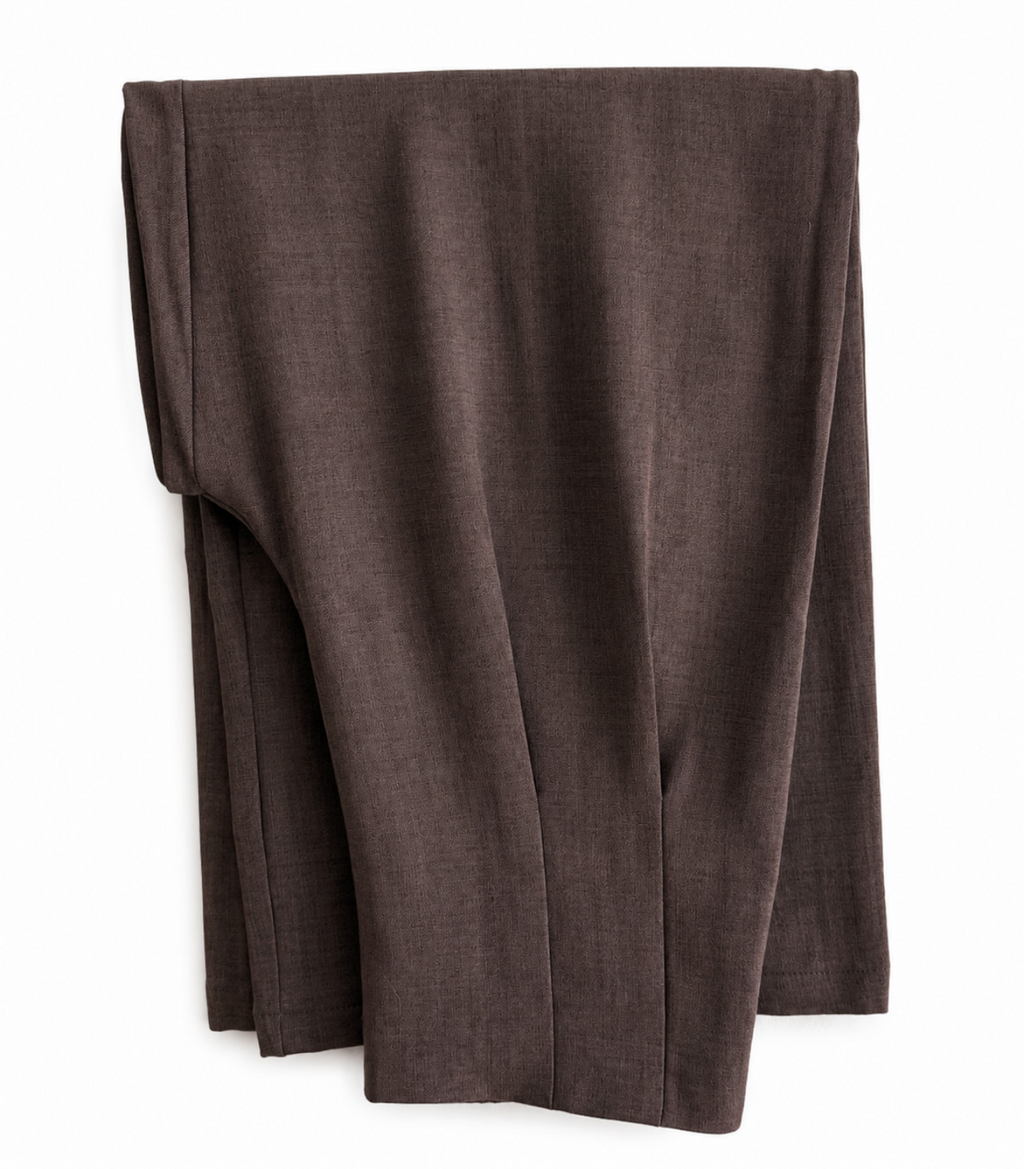 Butterfly Embellished Brown Co-Ord Set